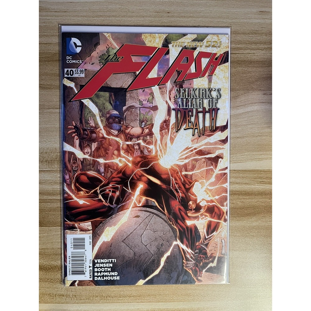 The Flash #40 By Venditti Jensen Booth Variant Cover A The New 52 NM/M 2015